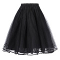 Belle Poque Frauen Luxus Retro Kleid Vintage Kleid 3 Schichten Tüll Netting Crinoline Petticoat Underskirt BP000229-1